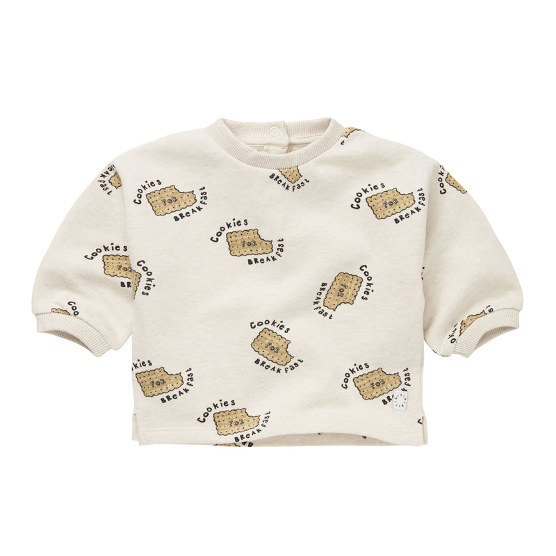 Sproet & Sprout Baby Sweatshirt Cookies Print