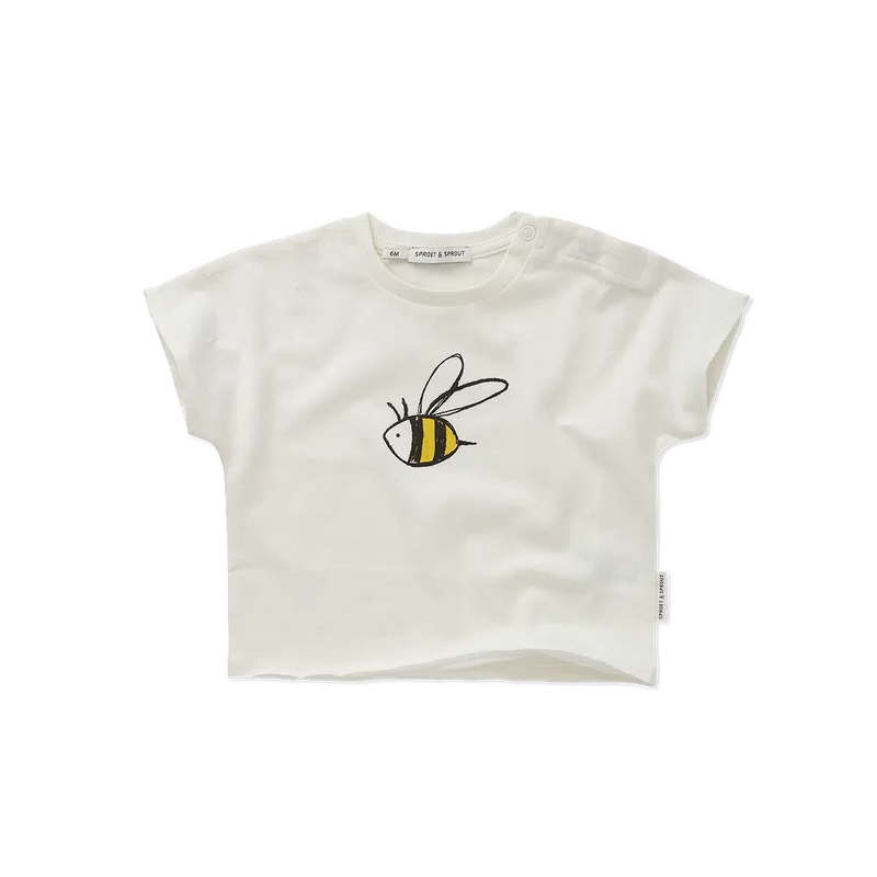 Sproet & Sprout Baby T-shirt Bee