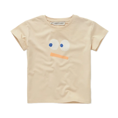 Sproet & Sprout Baby T-shirt Smiley