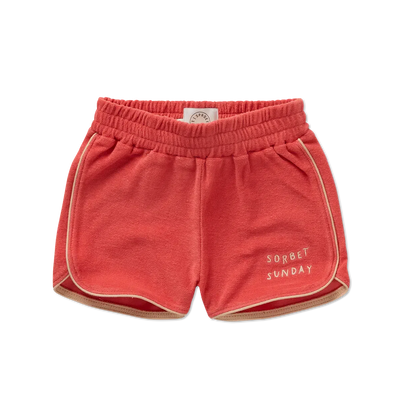 Sproet & Sprout Baby Terry Sport Shorts Rose Petal