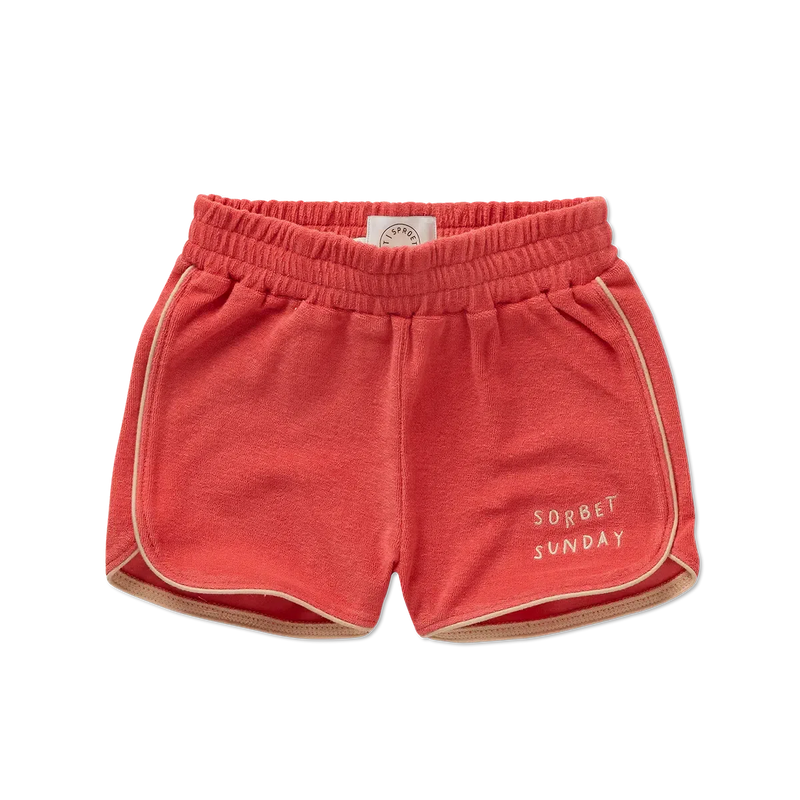 Sproet & Sprout Baby Terry Sport Shorts Rose Petal