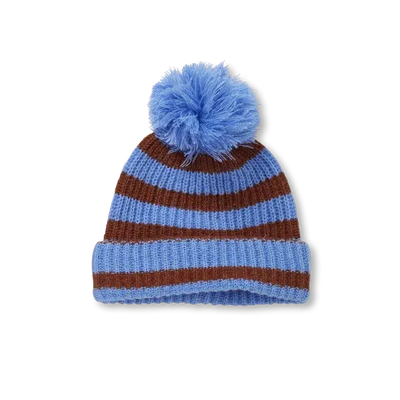 Sproet & Sprout Beanie Stripe Brown