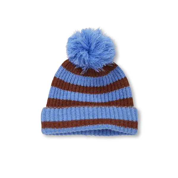 Sproet & Sprout Beanie Stripe Brown