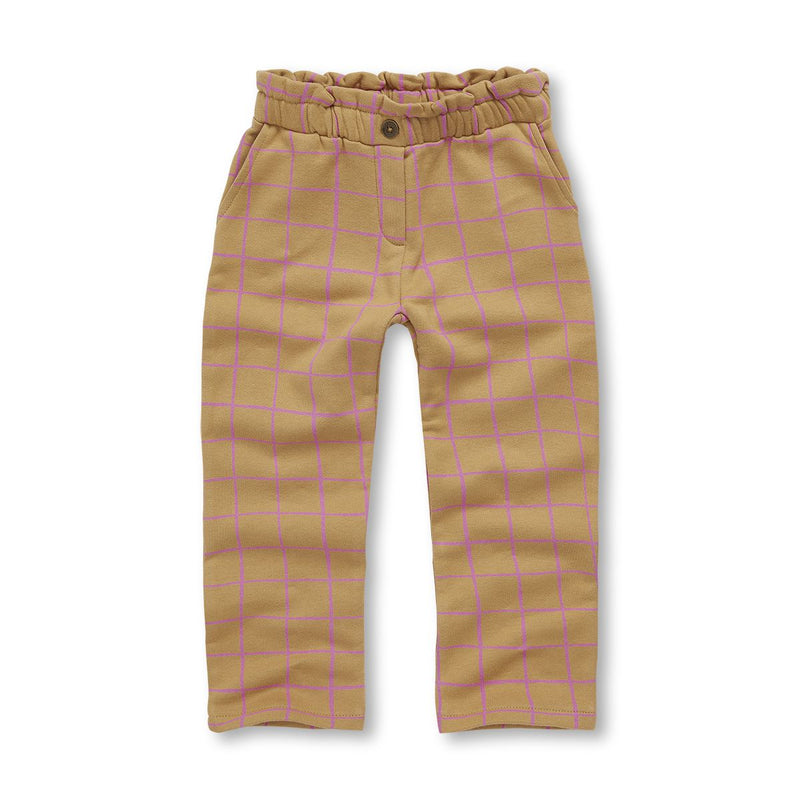 Sproet & Sprout Chino Paperbag Check Light Mustard