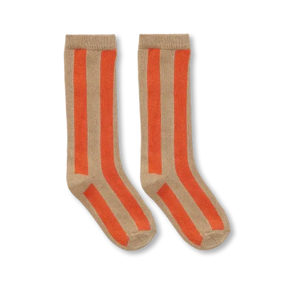 Sproet & Sprout Socks Stripe Tomato