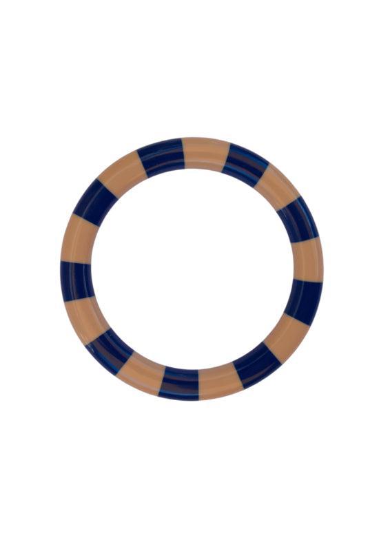 Stripe Bracelet Cobalt & Clay