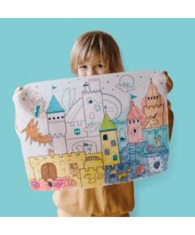 Super Petit Placemat Met Stiften Kit 'Castle'