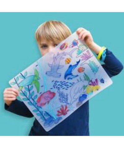 Super Petit Placemat Met Stiften Kit 'Coral Reef'