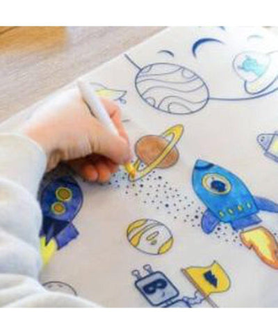 Super Petit Placemat Met Stiften Kit 'Into Space'