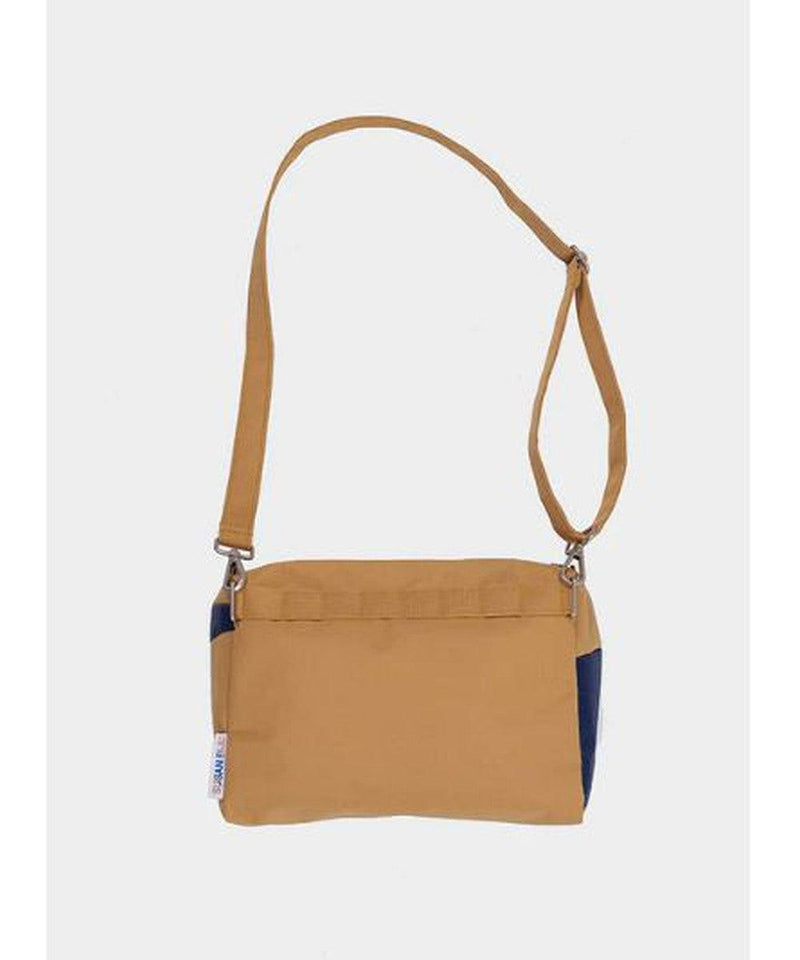 Susan Bijl The New Bum Bag Camel & Navy Medium