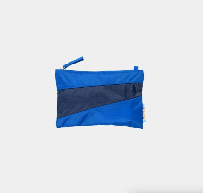 Susan Bijl The New Pouch Blue & Navy Small