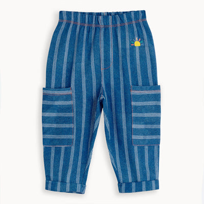 The Bonnie Mob Maggiori Trousers Pinstripe Denim