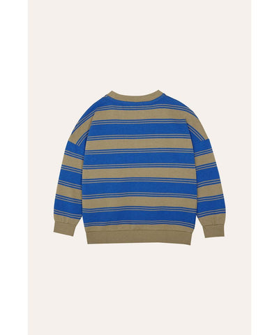 The Campamento Blue Stripes Oversized Kids Sweatshirt