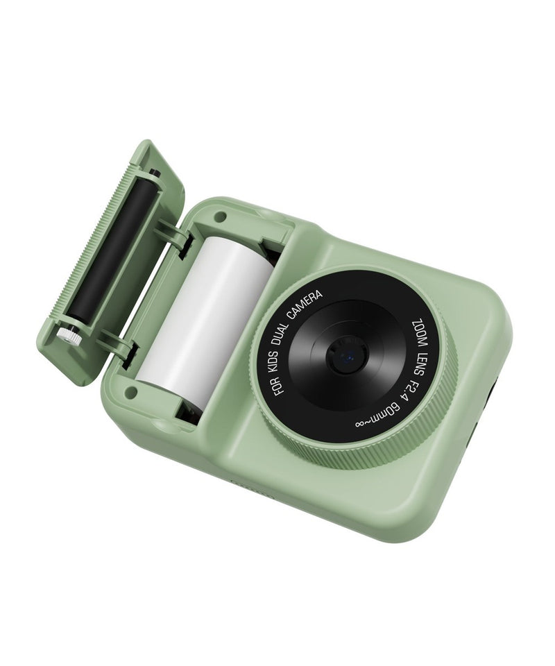 The Zoofamily camera Print Dino Green