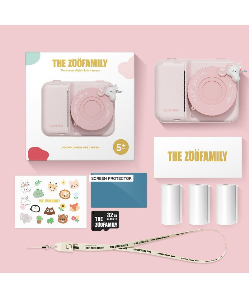 The Zoofamily camera Print Unicorn