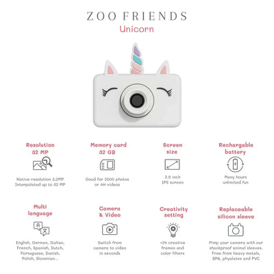 The Zoofamily Friends Unicorn