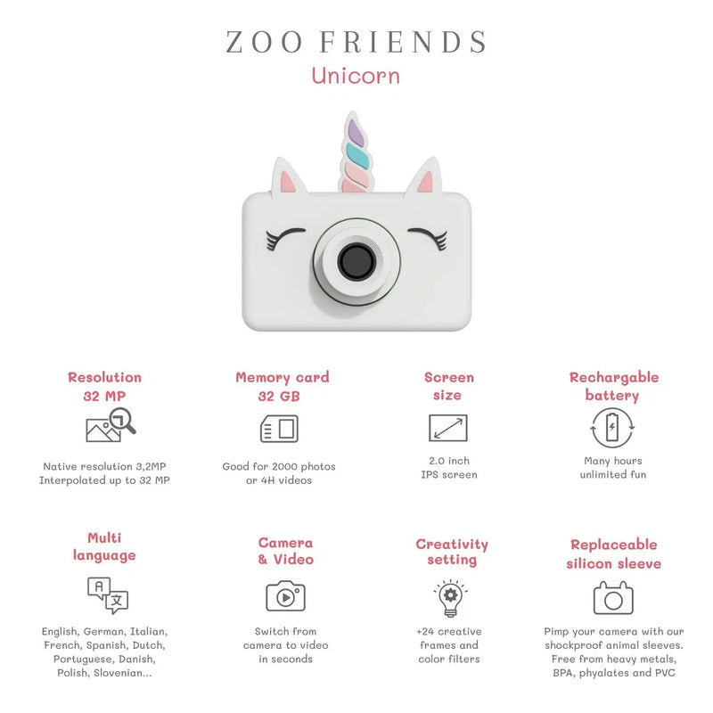 The Zoofamily Friends Unicorn