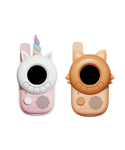 The Zoofamily Walkie Talkie Set fox/unicorn