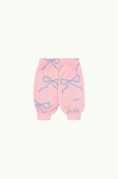 Tiny Cottons Baby Bows Sweatpant Peach