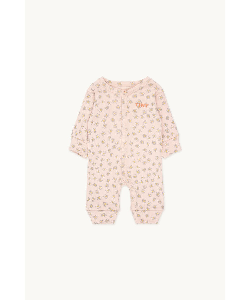 Tiny Cottons Baby Daisies One Piece Wild Rose