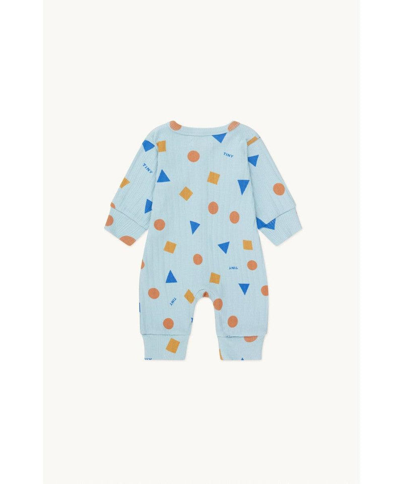 Tiny Cottons Baby Geometric One-Piece Blue