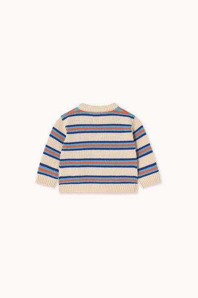 Tiny Cottons Baby Multicolor Stripes Cardigan