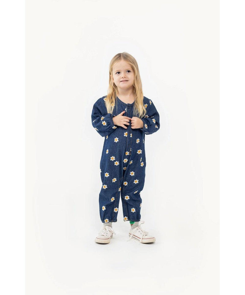 Tiny Cottons Baby One-piece Daisy Denim