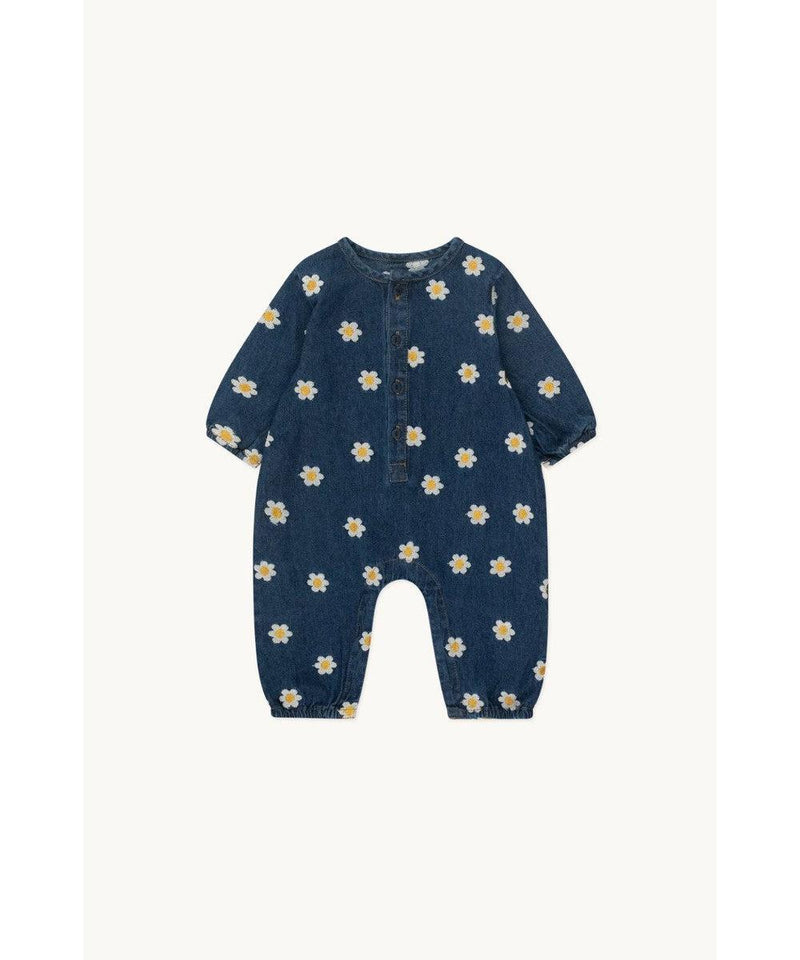 Tiny Cottons Baby One-piece Daisy Denim