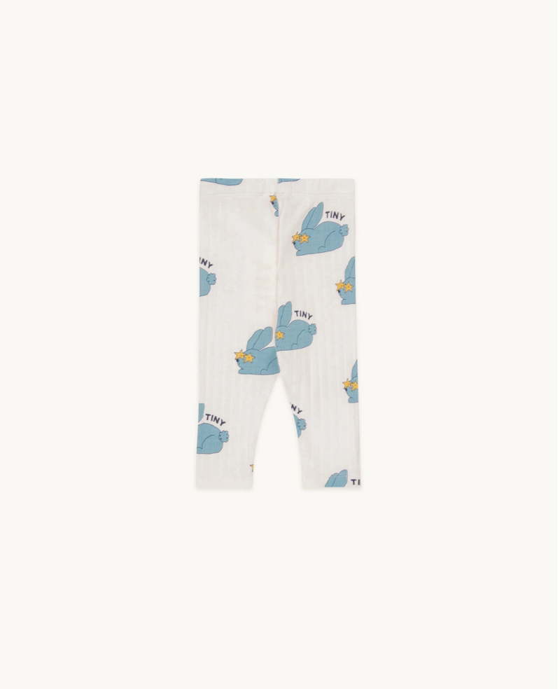 Tiny Cottons Baby Rabbits Pant light cream heather