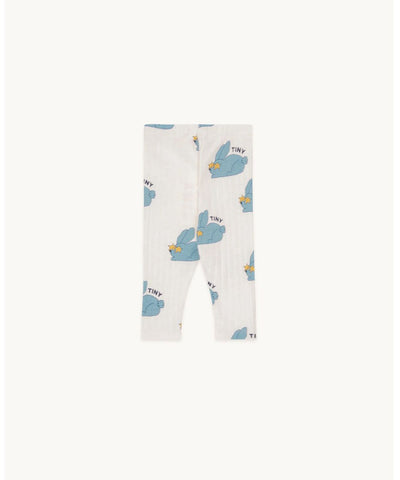 Tiny Cottons Baby Rabbits Pant light cream heather