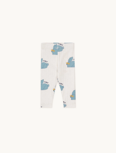 Tiny Cottons Baby Rabbits Pant light cream heather