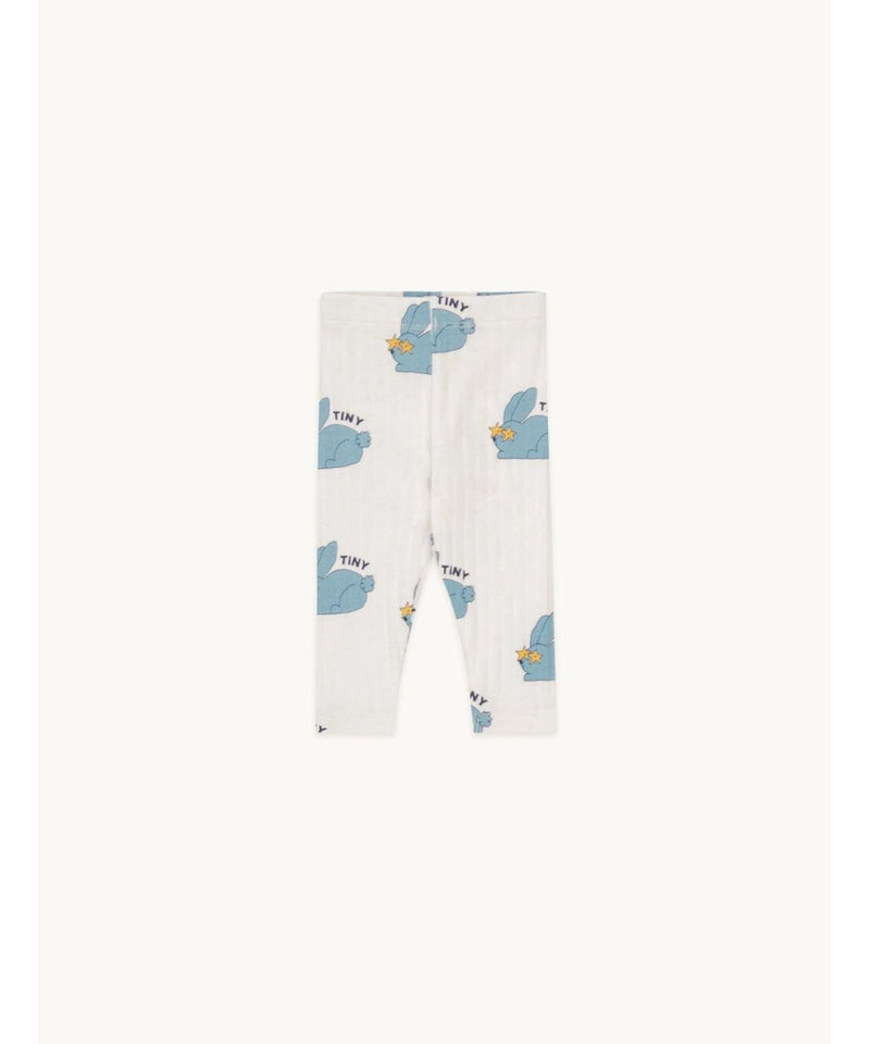 Tiny Cottons Baby Rabbits Pant light cream heather