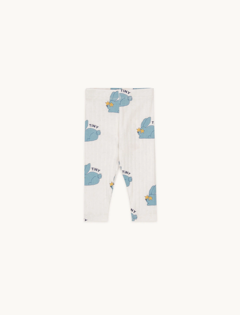 Tiny Cottons Baby Rabbits Pant light cream heather