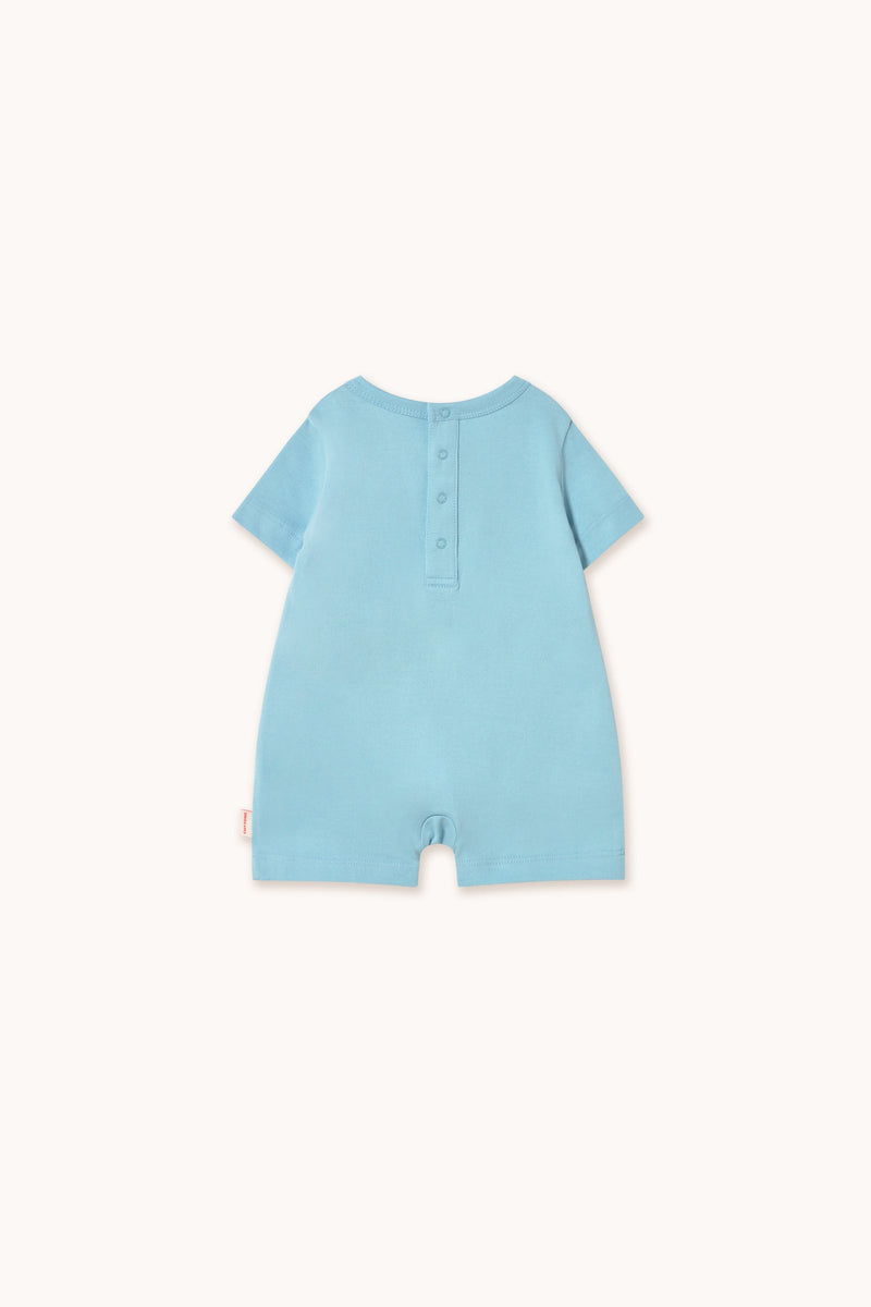 Tiny Cottons Baby Readers Graphic One Piece Dusty Blue