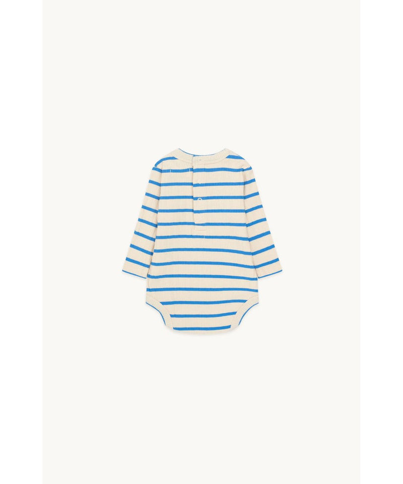 Tiny Cottons Baby Stripes Body Blue