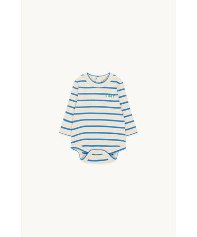 Tiny Cottons Baby Stripes Body Blue