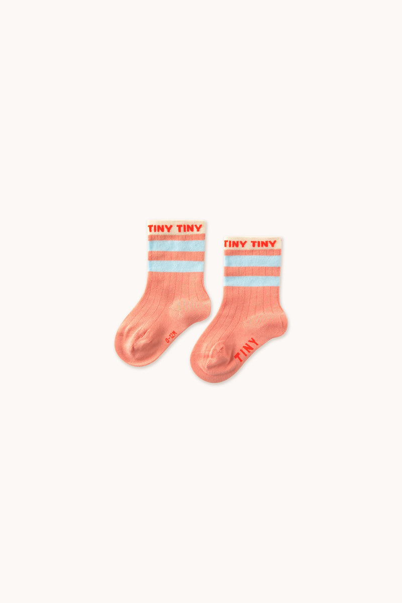 Tiny Cottons Baby Tiny Medium Height Socks Papaya