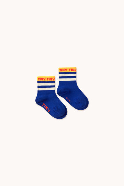 Tiny Cottons Baby Tiny Medium Height Socks Ultramarine