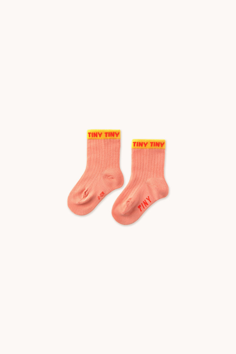 Tiny Cottons Baby Tiny Medium Socks Papaya