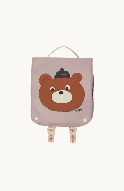 Tiny Cottons Bears Backpack Taupe