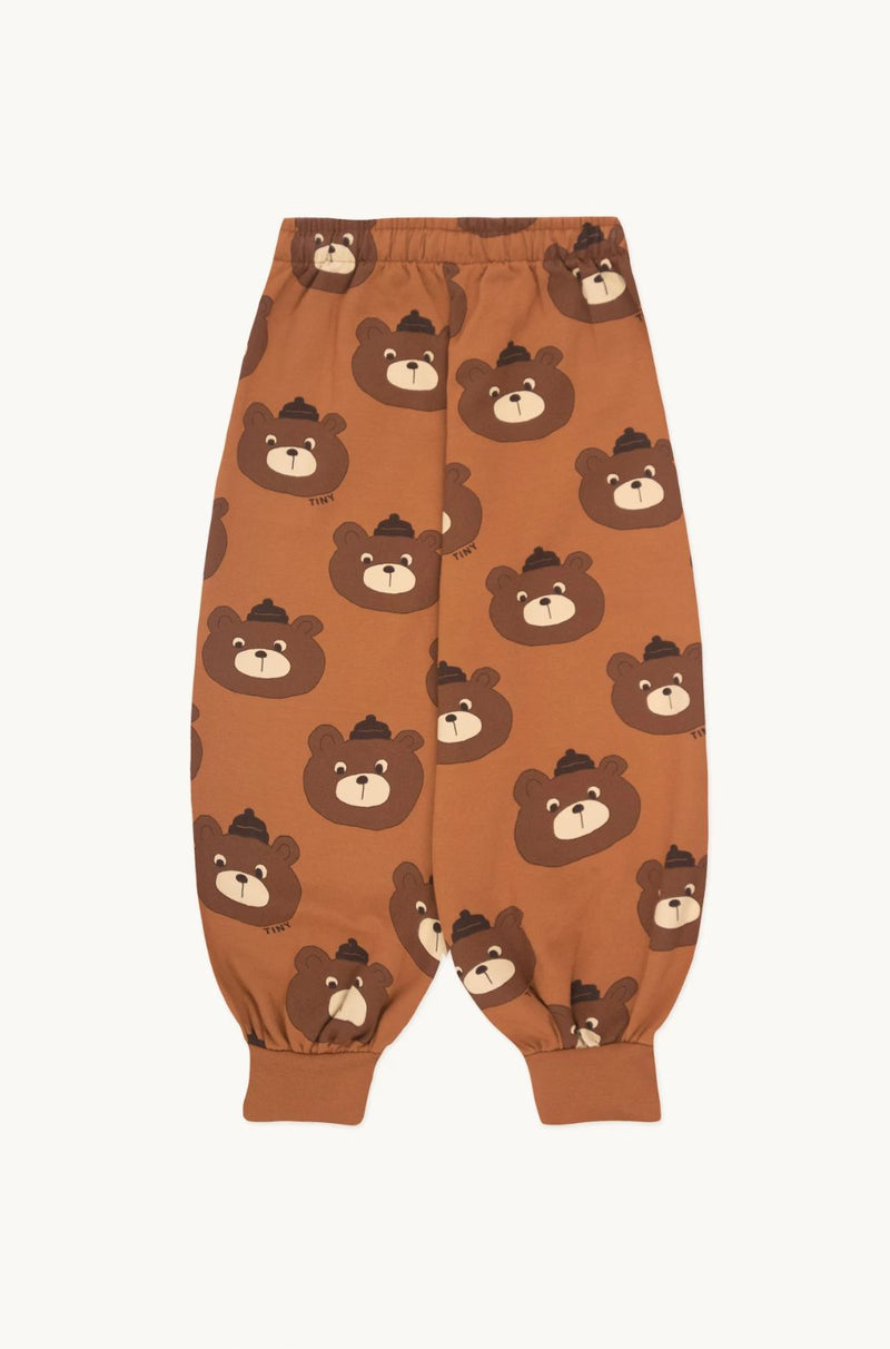 Tiny Cottons Bears Sweatpant Brown