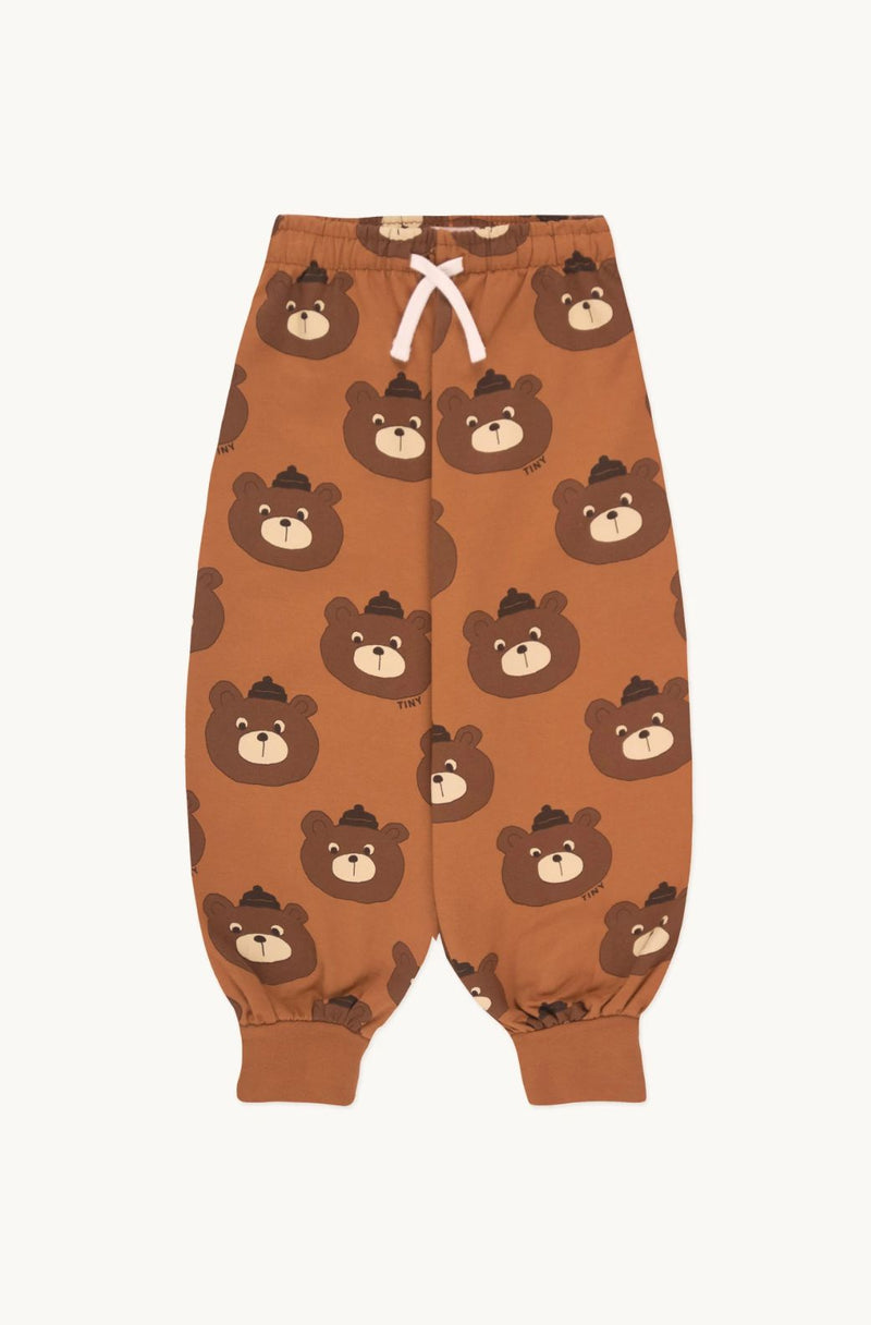 Tiny Cottons Bears Sweatpant Brown