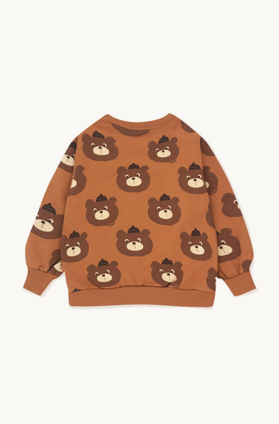 Tiny Cottons Bears Sweatshirt Brown