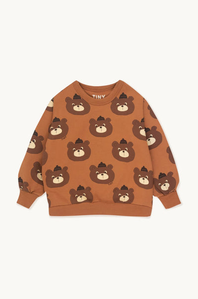 Tiny Cottons Bears Sweatshirt Brown