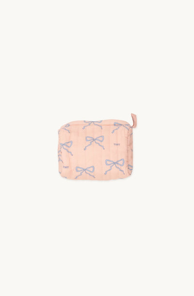 Tiny Cottons Bows Small Pouch Wild Rose