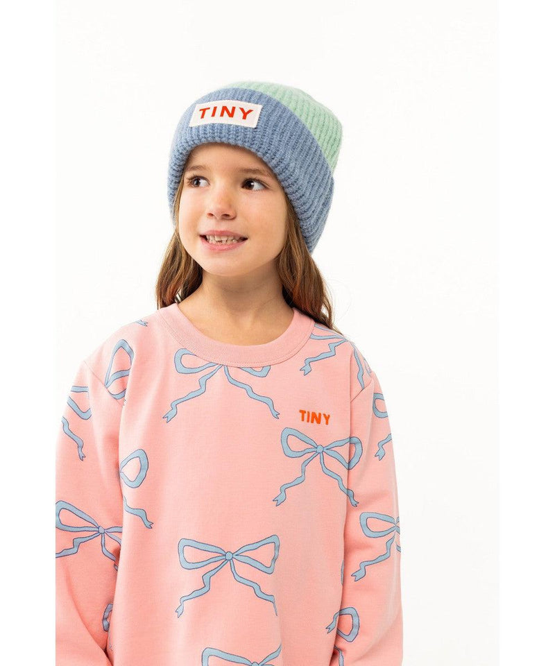 Tiny Cottons Bows Sweatshirt Peach