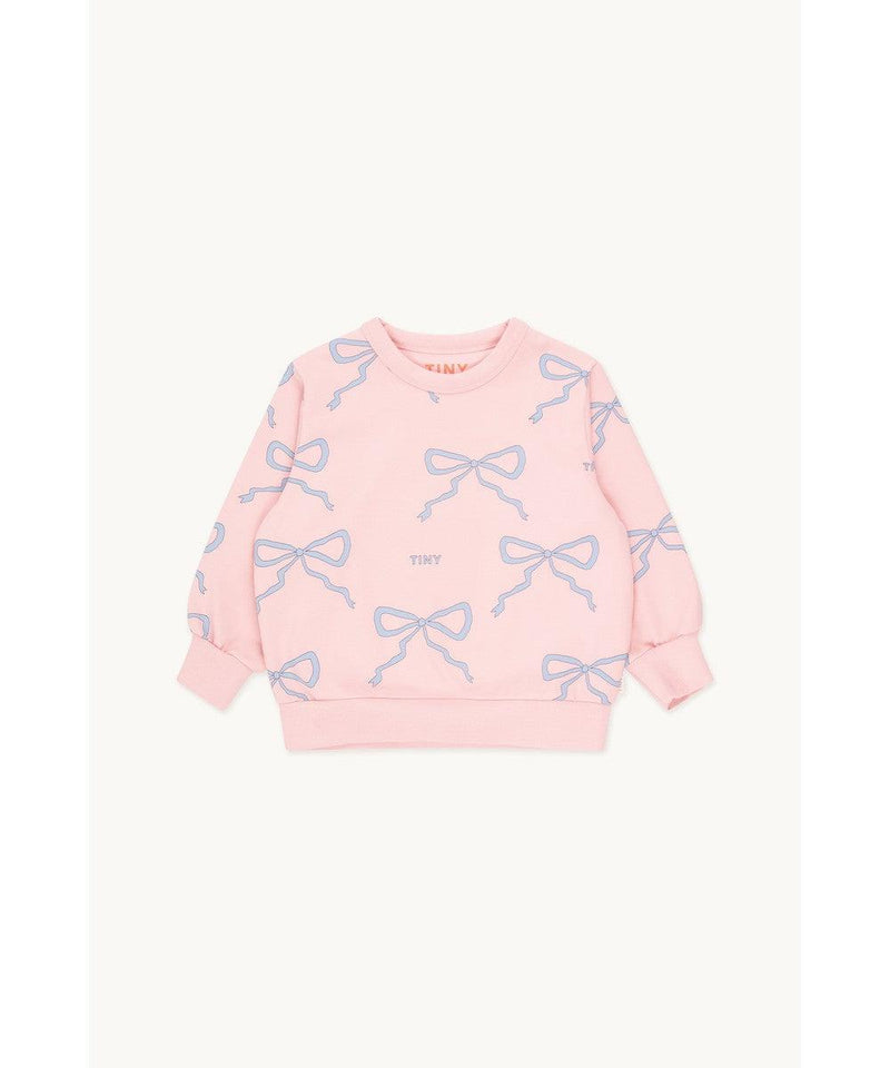 Tiny Cottons Bows Sweatshirt Peach