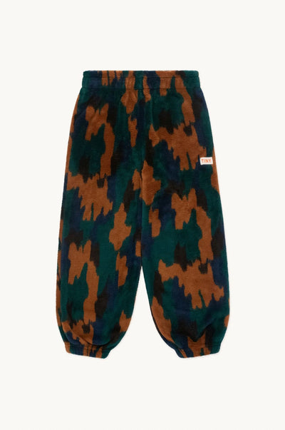 Tiny Cottons Camo Polar Sweatpant Brown