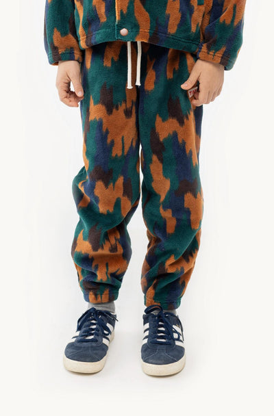 Tiny Cottons Camo Polar Sweatpant Brown