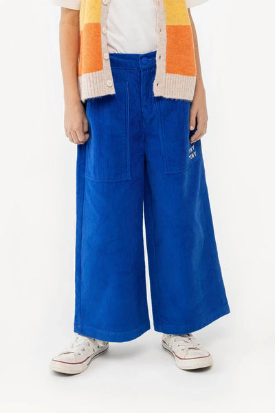 Tiny Cottons Corduroy Buttoned Pant Ultramarine